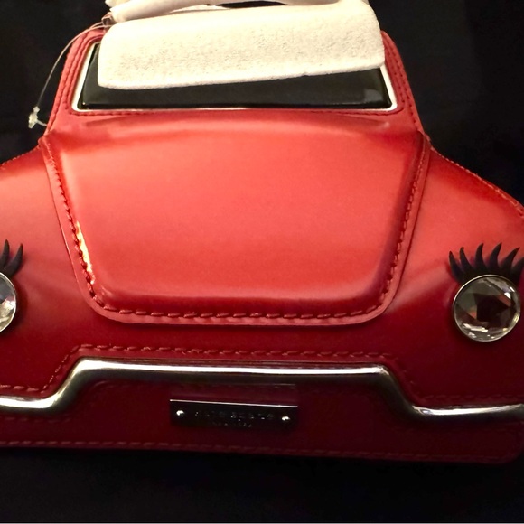 NWT The Kate Spade New York "Rose-Colored Glasses" Red Car Bag - Picture 3 of 16